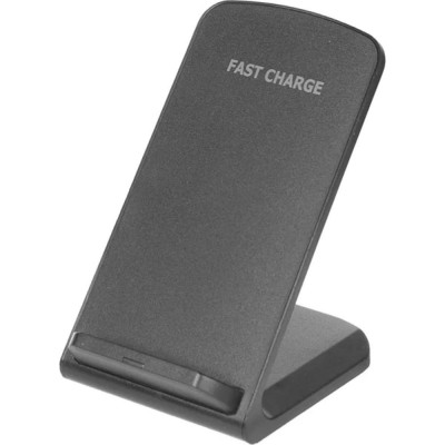 Red Line Беспроводная зарядка Qi-12 Fast Charge (подставка), 10 Вт, черный УТ000021138