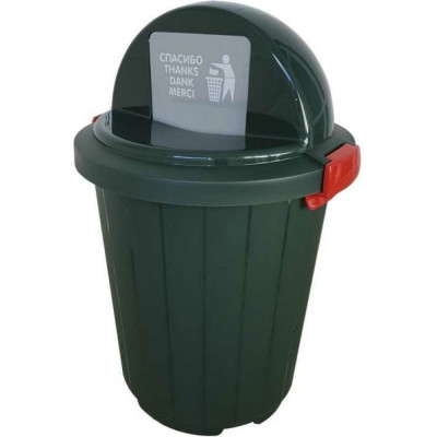 Garden Story Бак круглый с крышкой-клавишей 105л 5190-МТ005