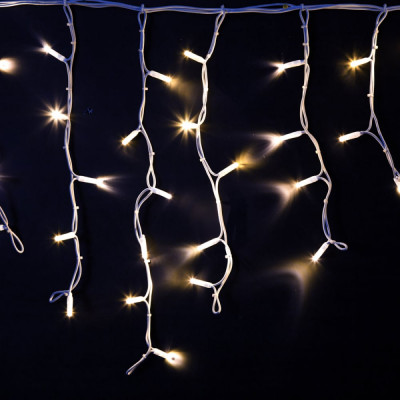 Neon-Night Гирлянда Бахрома, 4,0x0,6 м, мерцание, белый каучук, IP67, 128 LED белые 255-355