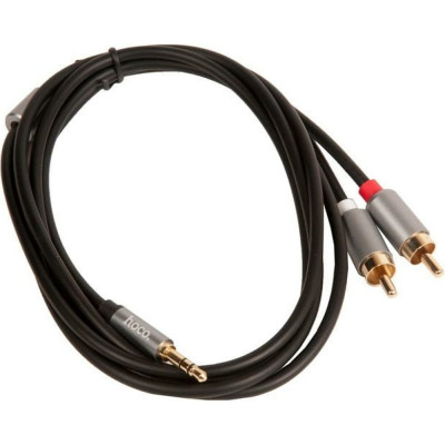 Аудиокабель Hoco UPA10 2xRCA - jack 3.5 мм 901424