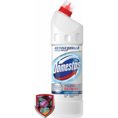 Средство для уборки туалета DOMESTOS Эксперт сила 7 Ультра 601748