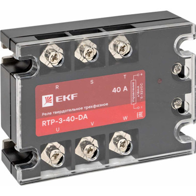 Твердотельное трехфазное реле EKF RTP-40-DA PROxima rtp-3-40-da