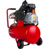 Поршневой компрессор Сорокин 8атм, 1,5кВт, 220В, 200 л/мин, горизонтальный ресивер 24л 13.1