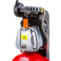 Поршневой компрессор Сорокин 8атм, 1,5кВт, 220В, 200 л/мин, горизонтальный ресивер 24л 13.1