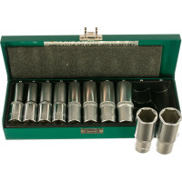 Комплект глубоких торцевых головок 1/2"DR 10-24 мм Jonnesway S04HD411S