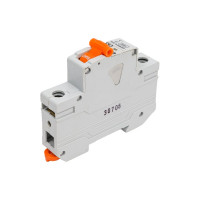 Автоматический выключатель СВЕТОЗАР 1-полюсный, 63 A, C, откл. сп. 10 кА, 230 / 400 В SV-49071-63-C