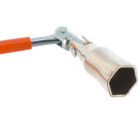 Ключ SPARTA свечной,21 мм, с шарниром// 138405