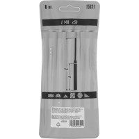 Набор алмазных надфилей 140х50х3, 6 шт MATRIX 15831