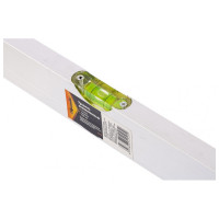 Алюминиевый уровень SPARTA,400 мм,3 глазка, линейка// 331205