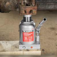 Домкрат гидравлический бутылочный MATRIX MASTER 30 т, высота подъема 260-415 50735