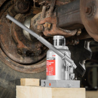 Домкрат гидравлический бутылочный MATRIX MASTER 30 т, высота подъема 260-415 50735