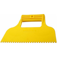 Пластмассовый зубчатый шпатель 4х4мм, 230мм STAYER 1022-4