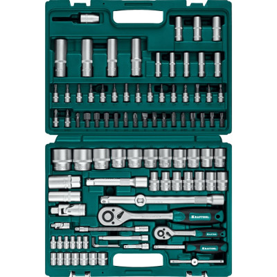 Универсальный набор инструмента KRAFTOOL X-Drive 94, 94 предм., (1/2"+1/4") 27883-H95_z03