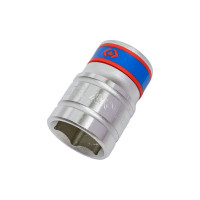 Торцевая стандартная шестигранная головка 1/2", 18мм KING TONY 433518M