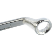 Накидной коленчатый ключ SPARTA 17x19 мм, хромированный 147615