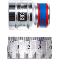 Головка торцевая стандартная шестигранная 1/2", 21 мм KING TONY 433521M