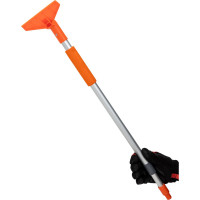 Щетка от снега и льда Airline с водосгоном и телескоп.рукояткой + скребок (75-123 см) AB-R-07