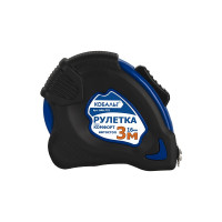 Рулетка Комфорт (3м x 16мм) обрезиненный корпус КОБАЛЬТ 646-775