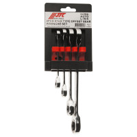 Набор накидных трещоточных ключей торкс 4 шт JTC-5425S