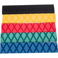 Набор термоусадочных трубок, противоскользящая оболочка, диаметр 25мм, длина 20см 5шт JTC-5918