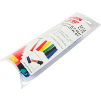 Набор термоусадочных трубок, противоскользящая оболочка, диаметр 25мм, длина 20см 5шт JTC-5918