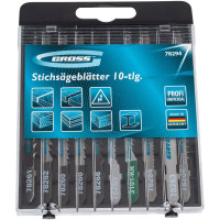 Набор полотен для электролобзика универсальный (10 шт.) GROSS 78294