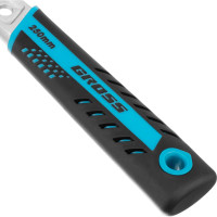 Разводной ключ GROSS 250 мм CrV, двухкомпонентная ручка 15562