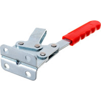 Механический зажим с горизонтальной ручкой, усилие 400кг WOODWORK GH-200-W