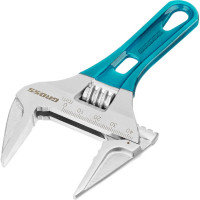 Разводной ключ 160мм, CrV, укороченная ручка GROSS 15566