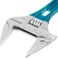 Разводной ключ 160мм, CrV, укороченная ручка GROSS 15566