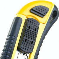 Технический нож FIT HQ 18 мм усиленный, 3 лезвия, Профи 10263