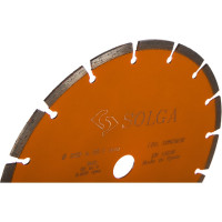 Диск алмазный BASIC сегментный по железобетону (230х22.2 мм) Solga Diamant 12803230