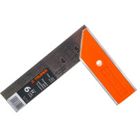 Угольник столяра TRUPER 15 см  полотно из нержавеющей стали, ручка из алюминия, гравировка 14370