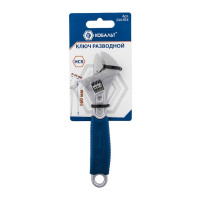 Разводной ключ 160мм, ширина захвата 24мм, двухкомпонентная рукоятка КОБАЛЬТ 244-933