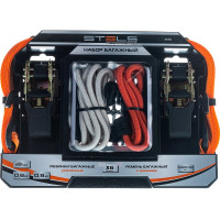 Набор стяжек и резинок для фиксации грузов STELS 54403