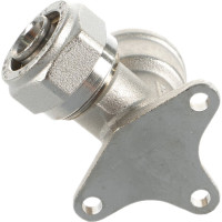 Водорозетка обж-В 16х1/2 никелированная Uni-Fitt 670N6200