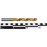 Сверло по металлу Профоснастка 12,8 мм HSS M2 TIN/135 DIN 338, 5 шт., №455 30202135