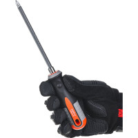 Двусторонняя стержневая отвертка РН2,SL6x150мм Ombra ROUND GRIP 756215 55777