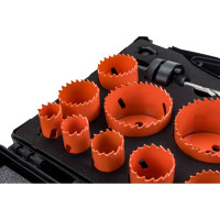 Набор коронок универсальных биметаллических (19-76 мм; 11 шт.) Кратон 1 04 01 003