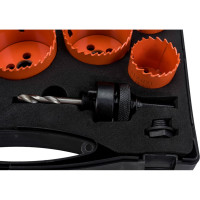 Набор коронок универсальных биметаллических (19-76 мм; 11 шт.) Кратон 1 04 01 003