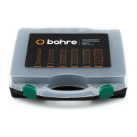 Набор сверл корончатых по металлу HSS Bohre 12,14,16,18,20,22 мм х55 Weldon 19, штифт 6,34х103 КБ003623