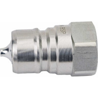 Соединение быстроразъемное серия А ISO 7241-A (3/4"; ниппель; оцинкованная сталь) TITAN LOCK TL6AM