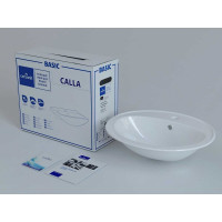 Раковина Cersanit CALLA 54 встраиваемая в столешницу, 1 отверстие S-UM-Cl/1-w