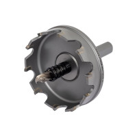 Коронка по металлу HM (55х12 мм; хвостовик 10 мм; комплект) D.BOR HS-HM-12-055-T