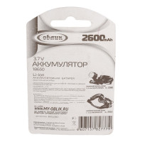 Аккумулятор Облик 18650 BL-1 3,7 В 2600 mAh УТ-00000302