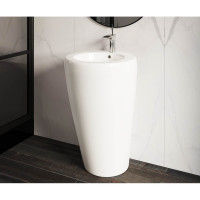 Умывальник Ceramicanova моноблок, 1 отверстие под смеситель CN1807