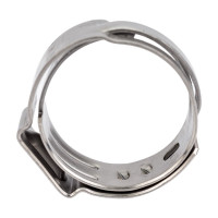 Ушковый хомут OETIKER 15,3-18,5 мм, ширина 7 мм, нерж. сталь, Швейцария, 10 шт. 16700020