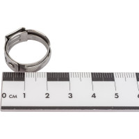 Ушковый хомут OETIKER 15,3-18,5 мм, ширина 7 мм, нерж. сталь, Швейцария, 10 шт. 16700020