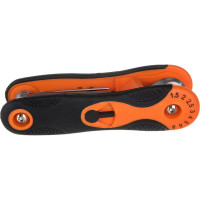 Складной набор шестигранных ключей МастерАлмаз L - 8 шт, 1,5 — 8 мм 10501042