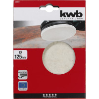 Насадка полировальная QUICK-STICK 125 мм, войлочная KWB 486000